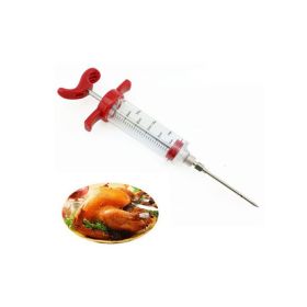 Lightweight Meat Injector Syringe Meat Syringe Marinade Injector for Marinade Flavor Holiday Dinners Restaurant