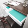 12 In X 10 Ft Classic Grip Shelf Liner Non Slip Rubber Mat Non Adhesive Kitchen Drawer;  Cabinet;  Cupboard Dresser Protector Cover- Mint
