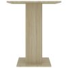 Bistro Table Sonoma Oak 23.6"x23.6"x29.5" Chipboard