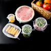 6 Pcs Silicone Cover Lid Fresh Keeping Silicone Stretch Lids Caps For Food Pot Dish Kitchen Accessories