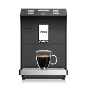 Dafino-206 Super Automatic Espresso & Coffee Maker Machine;  Black (Color: black)