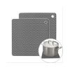 Non-Slip Honeycomb Kitchen Table Pad Multi-Purpose Hot Pads, Spoon Rest Heat Insulation Pad