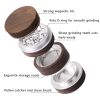Amazon Top Selling Spice Grinder Custom Aluminum Zinc Alloy Material Smoking Tobacco Herb Grinder with Magnetic Closure
