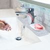 Silicone Faucet Mat Kitchen Sink Splash Guard Drain Mat Drying Pad