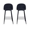 37.8"H 2-Piece Bar Stools/Pub Kitchen Chairs (Set of 2)