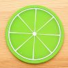 1pc Fruit Shape Cup Coaster Silicone Cup Pad Slip Insulation Pad Cup Mat Hot Drink Holder Mug Stand Home Kitchen Accessories